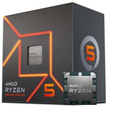 Imagem de Processador AMD Ryzen 5 7600 3.8GHz (5.1GHz Turbo) 6-Cores 12-Threads 