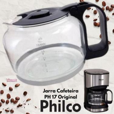 Imagem de Jarra De Cafeteira Philco Modelos Ph 17 Original Preta - Mistral