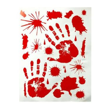 Imagem de Adesivo de Halloween Mancha De Sangue - 6x30 - Ponto das Festas, Verme