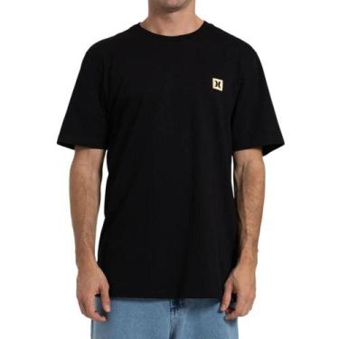 Imagem de Camiseta Hurley Mini Icon Preta, M, Preto