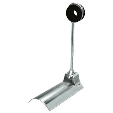Imagem de Isolador Simples Com Calha Aço Elet Para Gaiola Paraklin