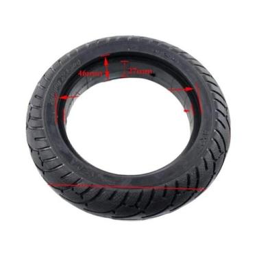 Imagem de Pneu Sólido De 8 Polegadas Para Hoverboard Elétrico 200x50 8X2T Sem Câ