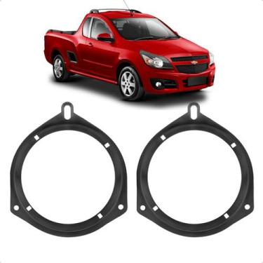 Imagem de 1 Par de Aro Adaptador para Alto-Falante 5 Pol Traseiro Vectra Astra Z