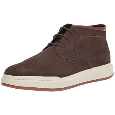 Imagem de STACY ADAMS Tênis masculino Corbin com cadarço médio, Camurça de cogumelo, 39