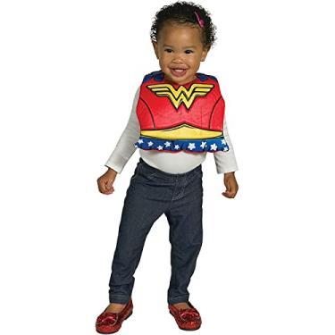 Imagem de Rubies Costume Co. Baby's Dc Comics Mulher Maravilha com capa removível, Conforme mostrado., One Size
