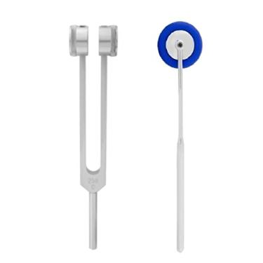 Imagem de Martelo Neuro Fisio Babinski + Diapasão 256 Hz BIC (Azul)