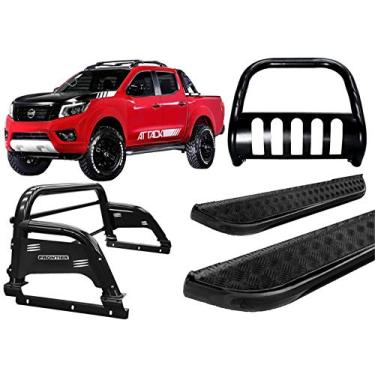 Imagem de KIT QUEBRA MATO+SANTO ANTONIO H3+ESTRIBO FONTIER 17/20 PRETO