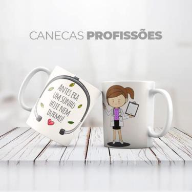 Imagem de Caneca Personalizada Profissão Medica