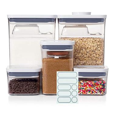 Imagem de OXO Good Grips 8-Piece POP Container Baking Set with 5 Labels