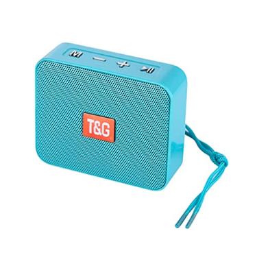 Imagem de Caixa Portátil T&G TG-166 Bluetooth e Pen Drive Ciano - AP0420CY
