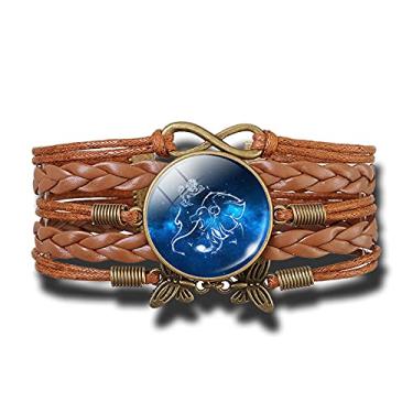 Imagem de Pulseira Personalizada Do Signo De Leão Da Astrologia