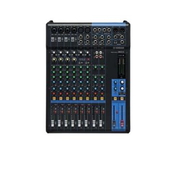 Imagem de Mesa de Som MG12 Yamaha Mixer de 12 Canais 4 Entradas de Microfones Saída XLR