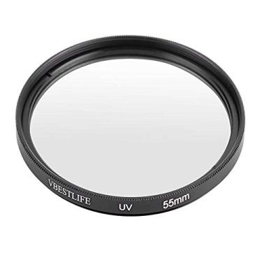 Imagem de Filtros universais ultrafinos de proteção de lente de filtro UV para câmeras /Nikon/Sony DSLR (55 mm/2,17 pol.)