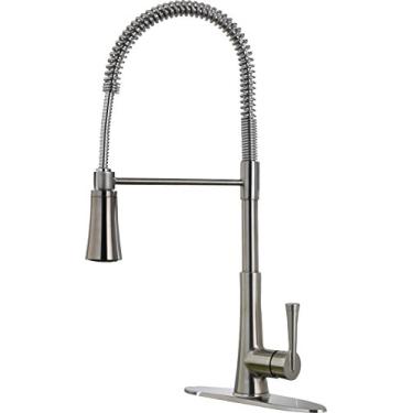 Imagem de Pfister Torneira Culinária de Cozinha LG529-MCS Zuri 1 Alça em Aço Inoxidável, 1,8 Gpm