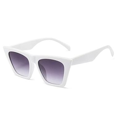 Imagem de Óculos de sol de olho de gato fashion feminino designer de moda óculos de sol feminino tendência óculos de sol uv400,8, china