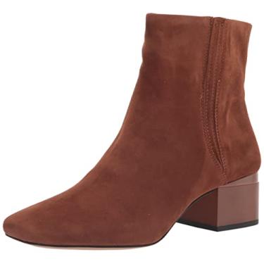 Imagem de Franco Sarto Bota feminina L-waxtona Ankle Boot, Camurça marrom chocolate, 6