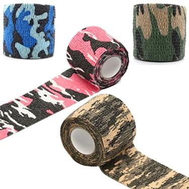 Imagem de Kit 05 Thumb Tape Bandagem Finger Tape Fita Elástica Crossfit Jiu Esportes