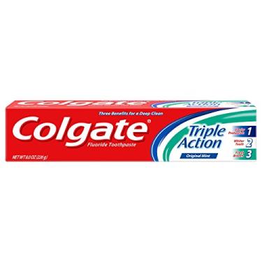 Imagem de Colgate Pasta de dente Triple Action, menta, 227 g