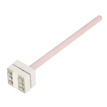 Imagem de WRP 100 150mm S Tipo Termopar Sensor de Temperatura Sonda 0 a 1300 ℃ 99 Corindom Porcelana Diâmetro do Tubo 8mm 0,3 Polegadas