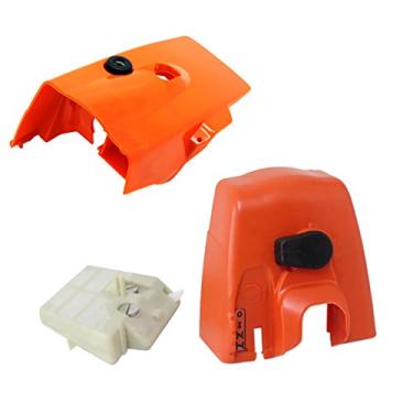 Imagem de Homyl Tampa do filtro de ar da proteção do cilindro do motor para Motosserra Stihl 026 MS260 17,5 x 10,9 x 7,5 cm