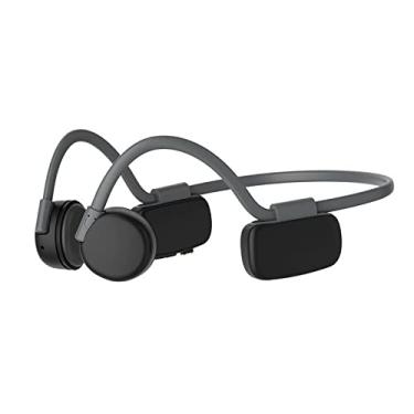 Imagem de WUDZ Fones de Ouvido de Condução Óssea Fones de Ouvido Auxiliares Sem Fio Bluetooth Fones de Ouvido para Aparelhos Auditivos Aprimorados Aparelhos Auditivos Fones de Ouvido EsportivosPreto