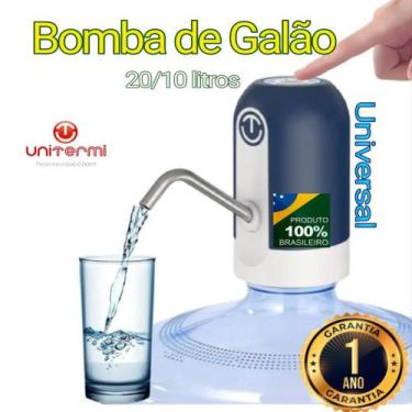Imagem de Suporte Bomba Garrafa Manual Galão 10/20 Litros Água Mineral Unitermi