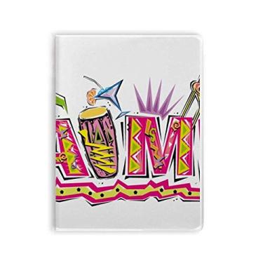 Imagem de Caderno de slogan mambo rosa do México Culture Elment Diário capa macia