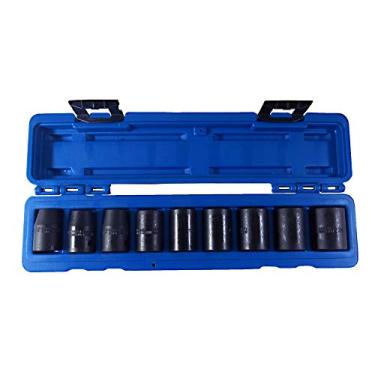 Imagem de Jogo Soquetes de Impacto com Encaixe 1/2 Pol com 9 Peças-WAFT-6159