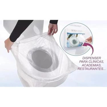 Imagem de Protetor De Assento Sanitário Proassento - Dispenser C/ 50