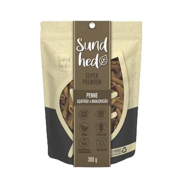 Imagem de Macarrão Penne Açafrão e Manjericão Sem Glúten Sundhed 300g