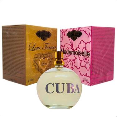 Imagem de Perfume  Feminino Cuba Mademoiselle + Love Forever 100 Ml - Cuba Perfu