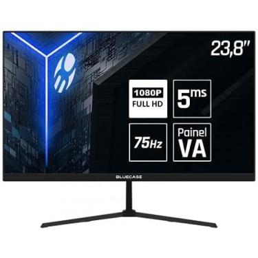 Imagem de Monitor Gamer Bluecase 23,8" BM24FFH1GW Tela Plana 75HZ / Full HD/HDMI/VGA Preto