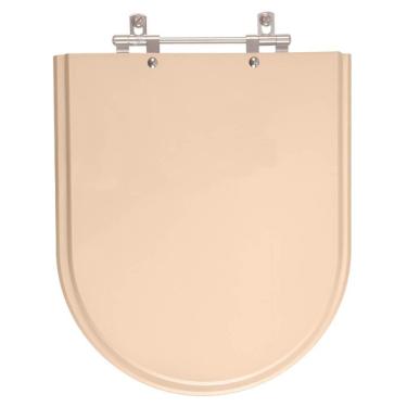 Imagem de Assento Sanitario Poliester Carrara Rosa Floral para vaso Deca