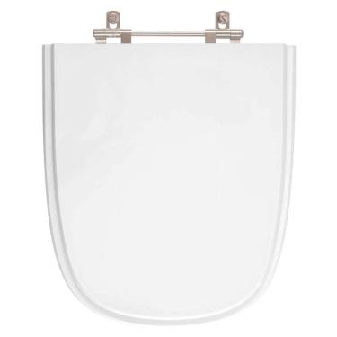 Imagem de Assento Sanitário Poliéster Ibiza Branco para vaso Incepa Cidamar