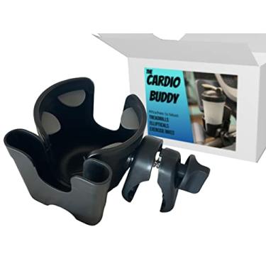 Imagem de The Cardio Buddy – Suporte para garrafa de água e telefone – Projetado para a maioria das esteiras, elípticas, bicicletas ergométricas