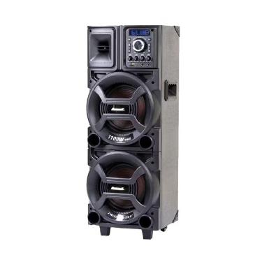 Imagem de Caixa de Som Amplificada ACA1101 Duplo 8 Black 1100W - Amvox