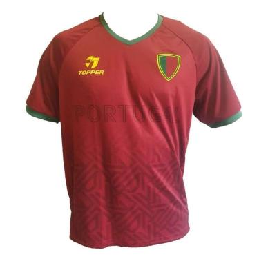 Imagem de Camiseta Topper Portugal - Bordo - G-Masculino