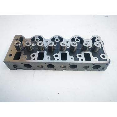 Imagem de Kit de revisão de reconstrução ISUZU 4LE1 + mola de válvula de cabeça de cilindro completa + anel de pistão + kit de pistão + rolamento grande e pequeno + conjunto completo de juntas