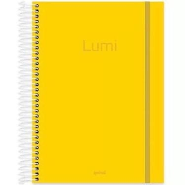 Imagem de Material Escolar Caderno Cores Neon 10Matérias/160Folhas/Kit