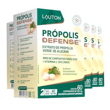 Imagem de Extrato de Própolis Verde de Alecrim com Vitamina C + D3 e Zinco (Clinical Series) 60 Comp 5un