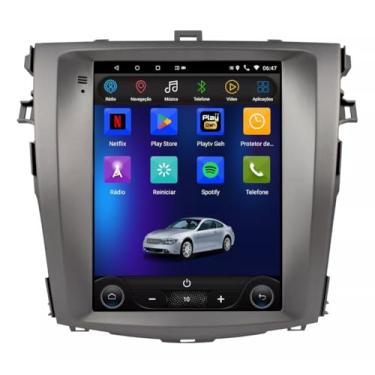 Imagem de Central Multimidia Corolla 2008 A 2014 Tesla Carplay Qled Hd