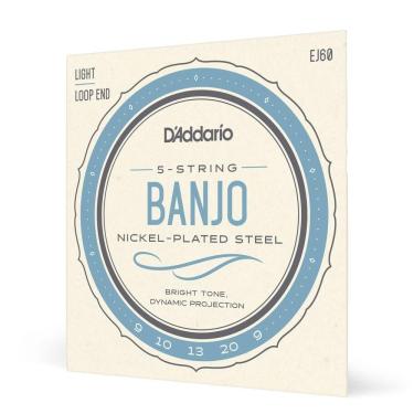 Imagem de Encordoamento Para Banjo 5C D Addario Nickel Plated EJ60 [F035]