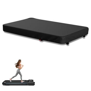 Imagem de Capa para esteira para debaixo da mesa, 2 em 1, capa para esteira de caminhada para casa - adequada para a maioria das esteiras dobráveis portáteis de 132 a 142 cm e máquina de corrida inteligente para escritório sob a mesa