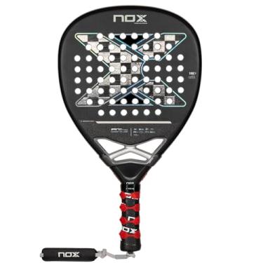 Imagem de Raquete de padel at Luxury Attack 18K Alum por Agustín Tapia 2024 | Pala de Padel em forma de diamante para máxima potência | EOS Flap & NOX Custom Grip | Advanced Carbon 18K Pala Padel com tecnologia