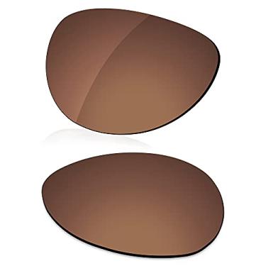 Imagem de LenzReborn Lente polarizada de reposição para óculos de sol RayBan RB3519-59 - Marrom enferrujado - Polarizado