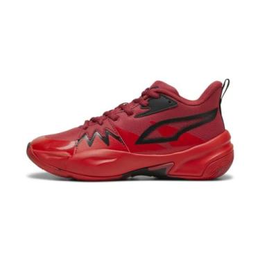 Imagem de PUMA Tênis unissex infantil Genetics, Club Red-For All Time Red, 21