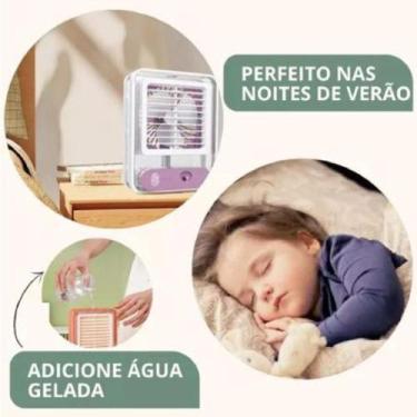 Imagem de Mini Ar Condicionado Portátil Ventilador Umidificador Oferta - VALECOM