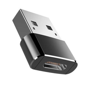 Imagem de Conversor Adaptador USB Macho para TYPE- C Fêmea SX-ZJ20 - Sumexr