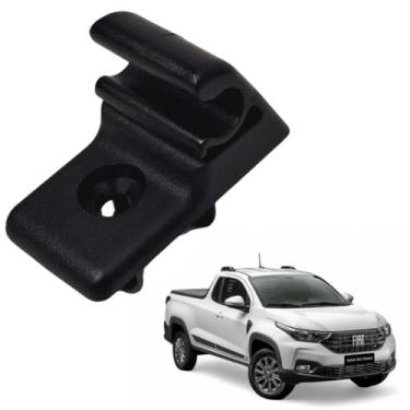 Imagem de Grampo Presilha Fixação Quebra Sol Fiat Strada 2013 2014 2015 2016 201