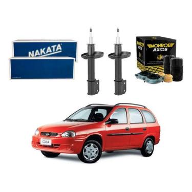 Imagem de Kit Amortecedor Dianteiro Corsa Wagon 1.0 1.6 1997 A 2002 - Nakata
